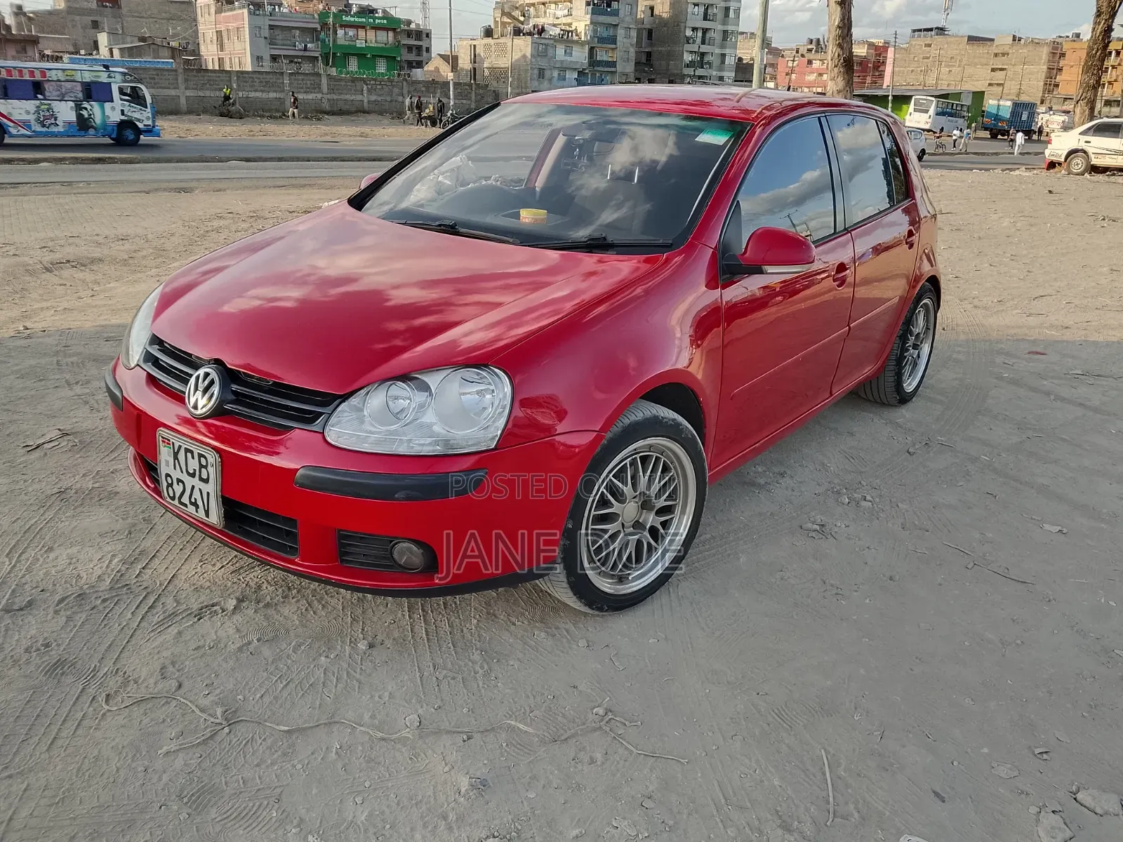 Volkswagen Golf 2009 Red