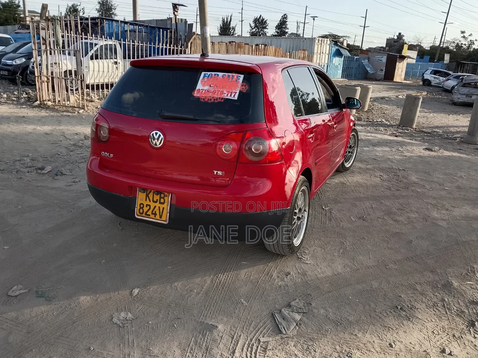 Volkswagen Golf 2009 Red