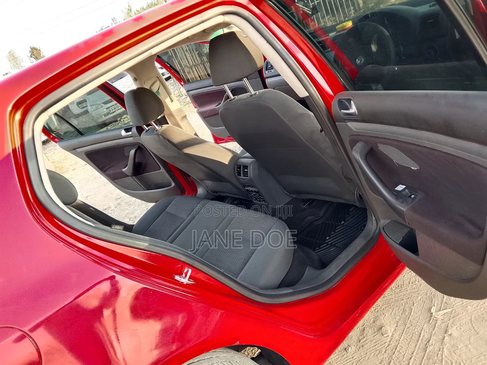 Volkswagen Golf 2009 Red