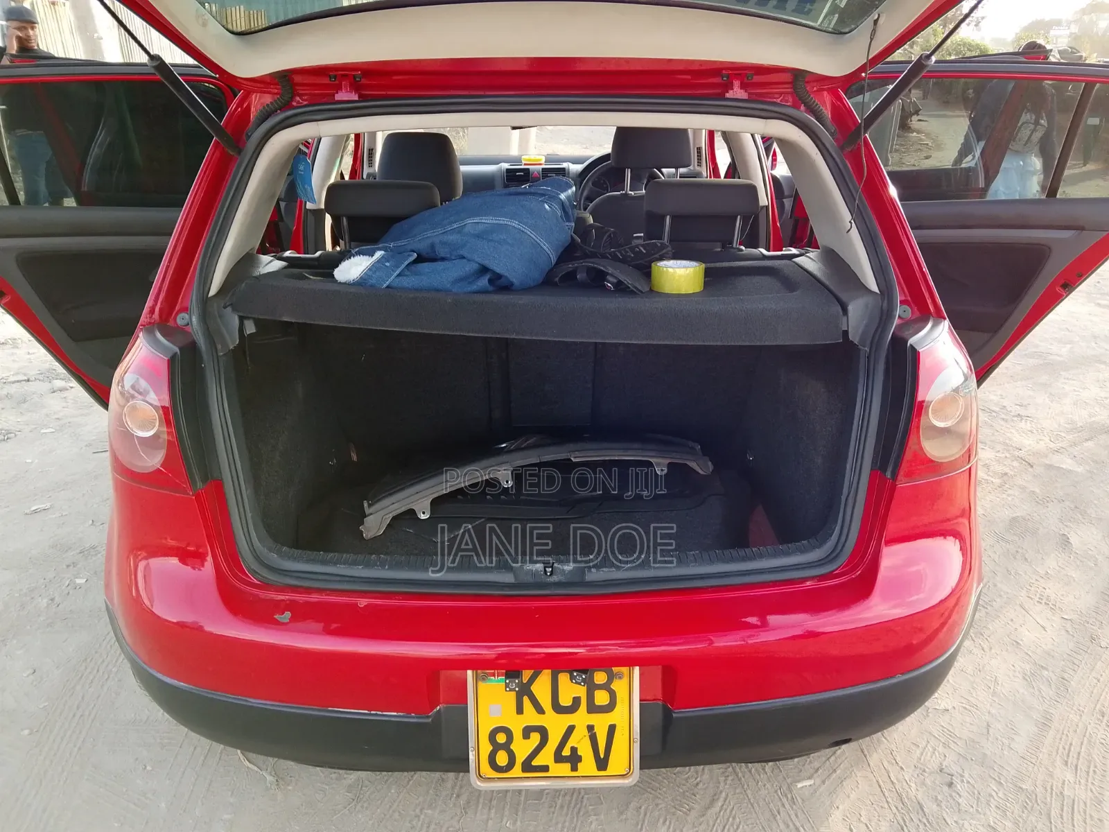 Volkswagen Golf 2009 Red