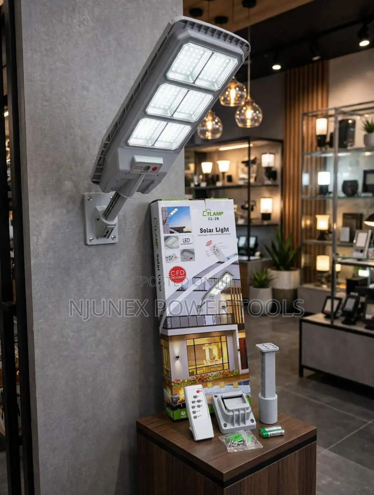 CTLAMP CL-29 300W Solar Street/Security Light