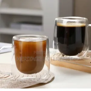 Double-Wall Glass Mug