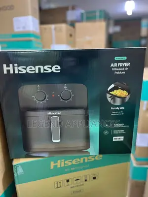 Hisense H08AFBK1S1 8L Hot-Air Fryer in Matte Black