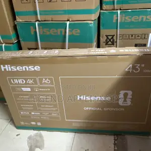 Hisense 43" Frameless 4K Smart TV Model 43A6QKEN
