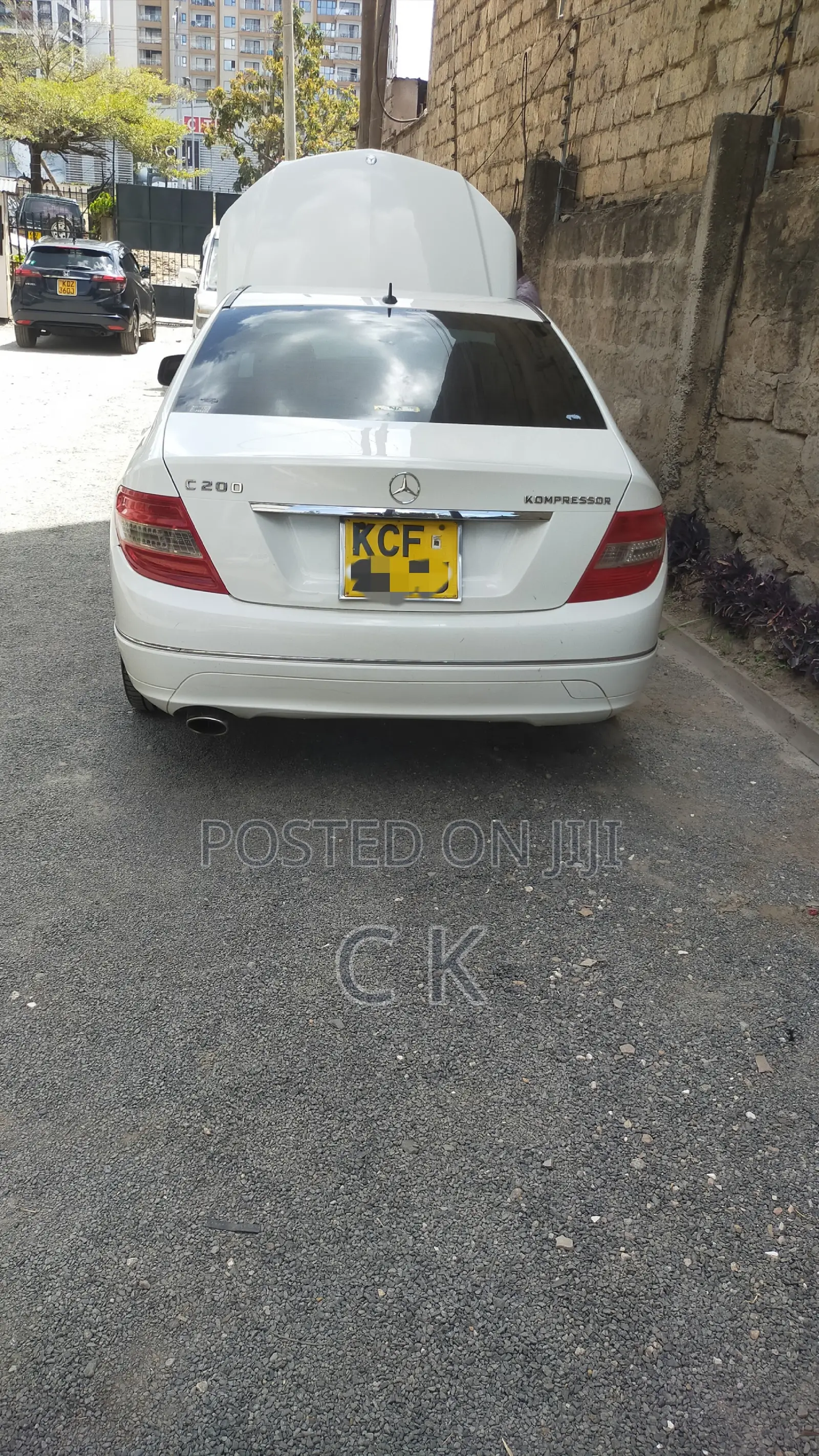 Mercedes-Benz C200 2008 White