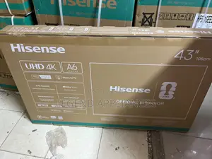 Hisense 43" 4K Smart TV– AI 4K Upscaler Panel