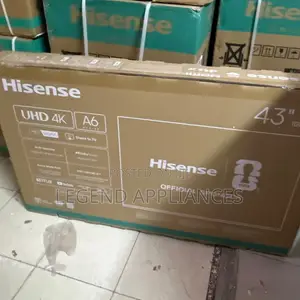 Hisense 43" 4K Smart TV– AI 4K Upscaler Panel