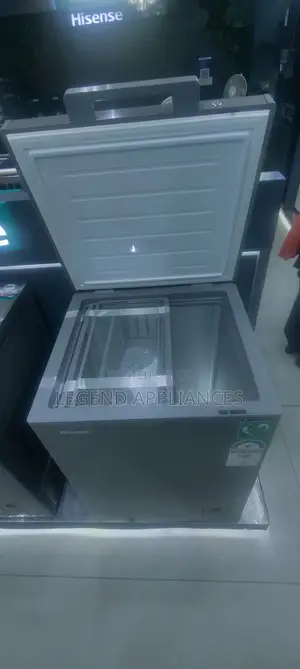 Hisense 144 Liters Grey Deep Freezer