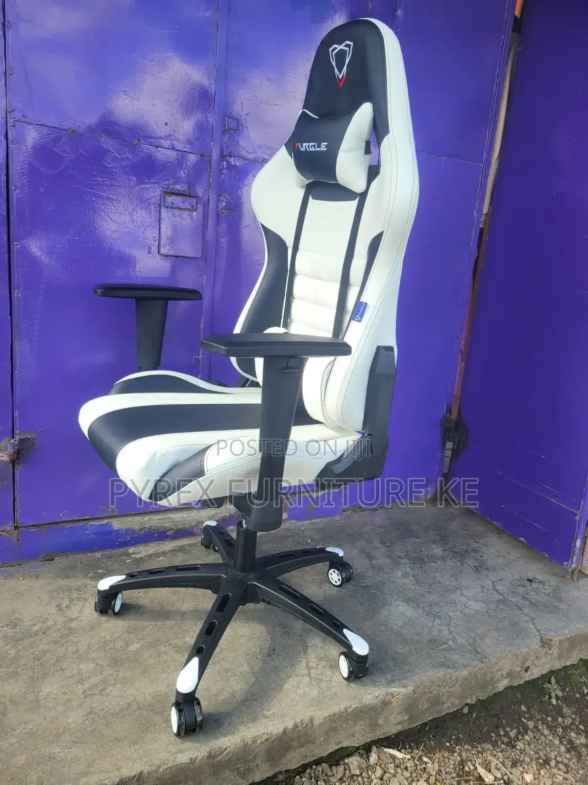 White Gaming Chair