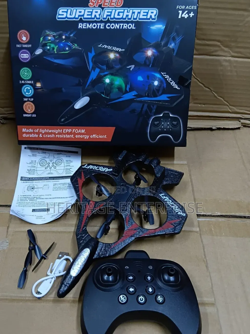 Kids Remote Control Jet