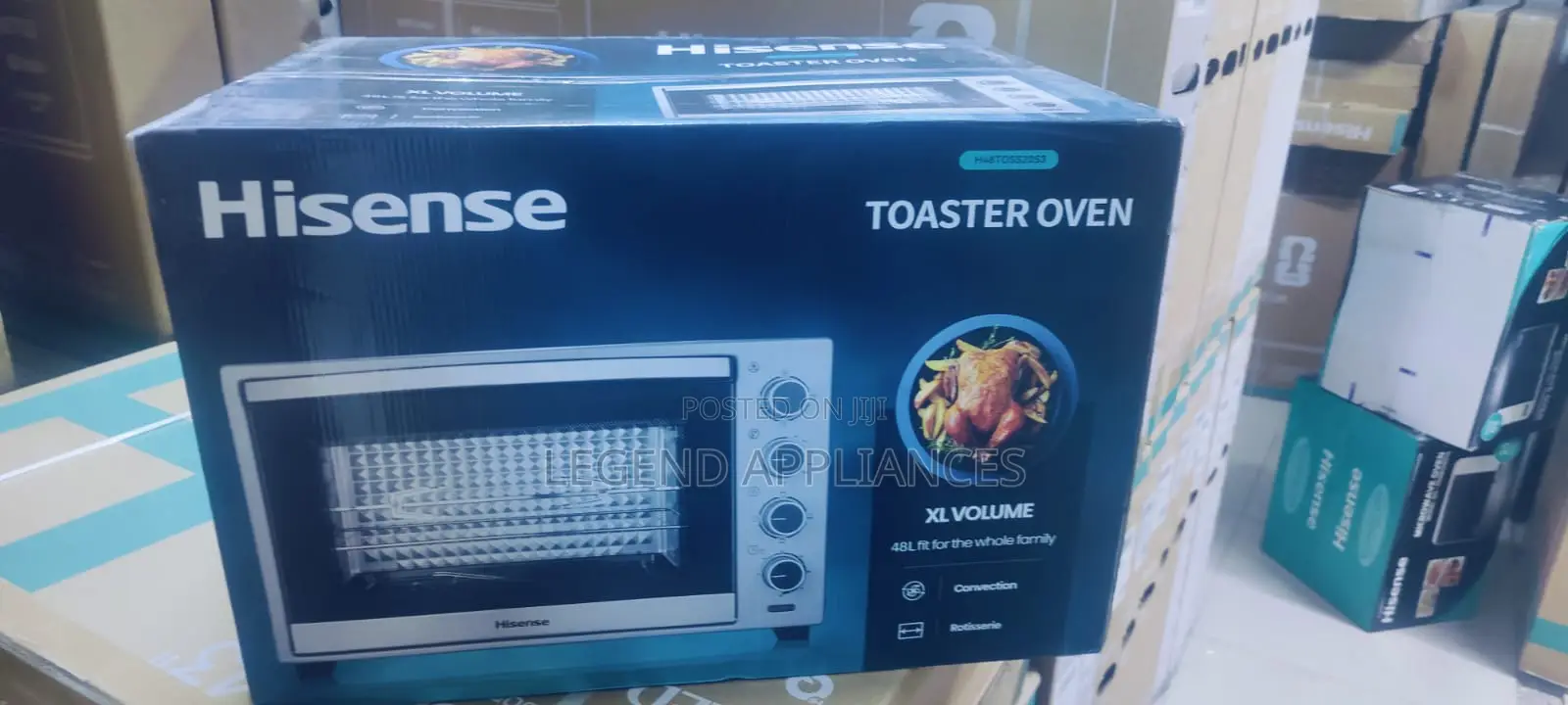 Hisense H48TOSS20S3 48L Mini Oven