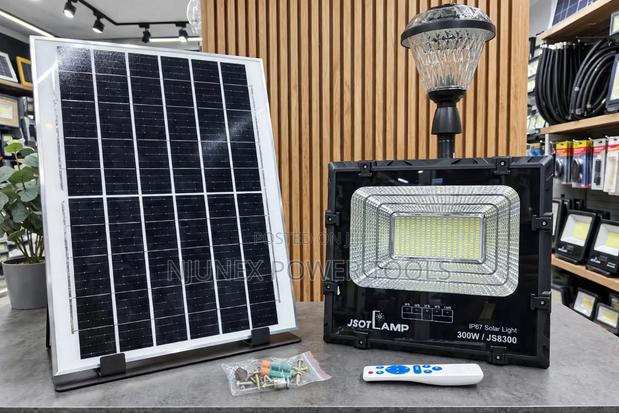 JSOTLAMP 300W IP67 Solar Flood Light (Model JS8300) - main view
