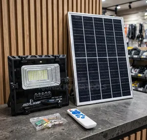 JSOT 100W Solar Floodlight (Model JS8100) Kit,