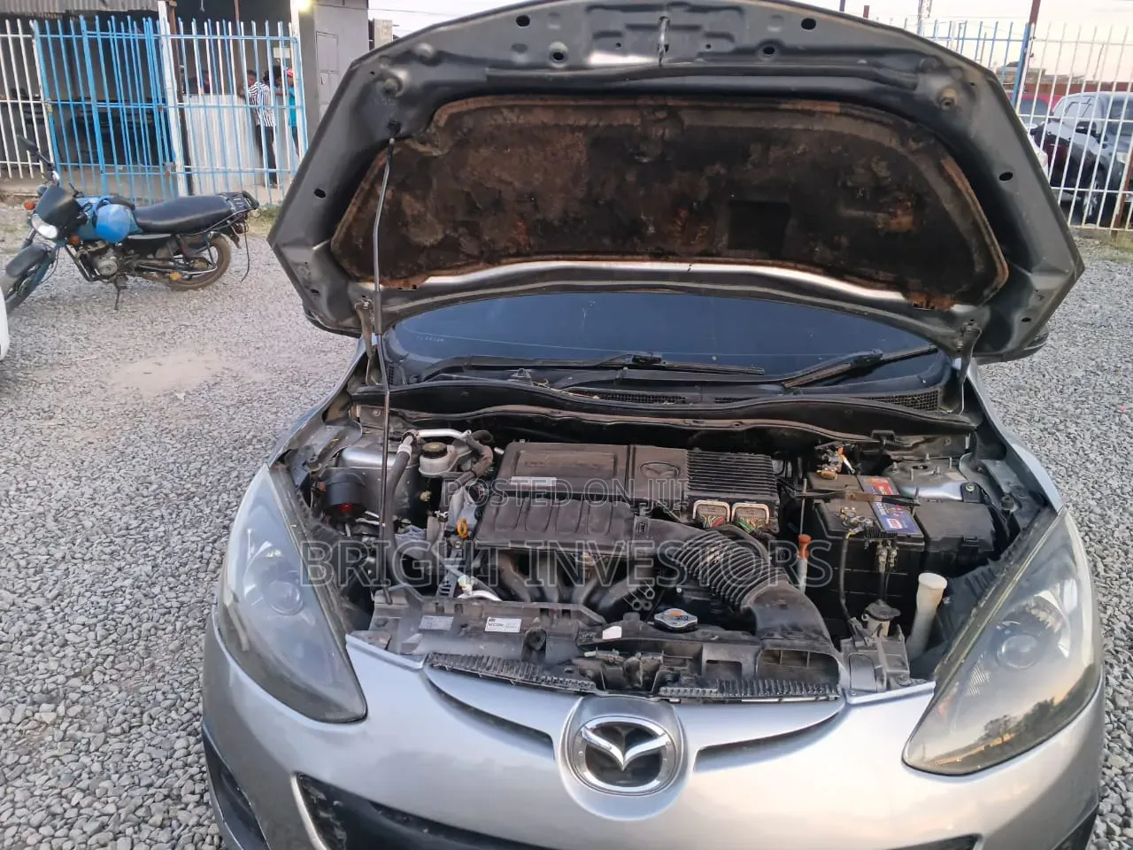 Mazda Demio 2013 Gray