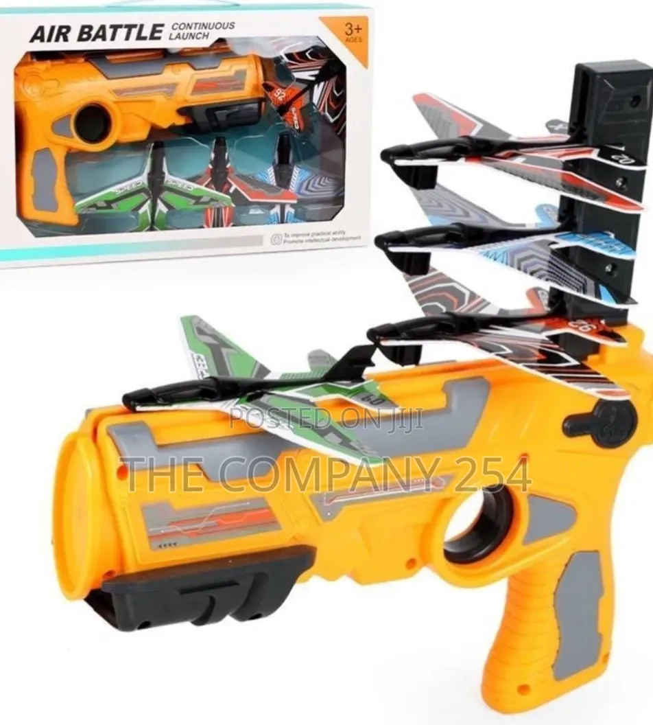 Airplane Kids Shooting Gun