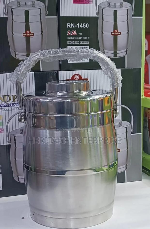 Lunch Box ,Double Layer, Stainless Steel - main view