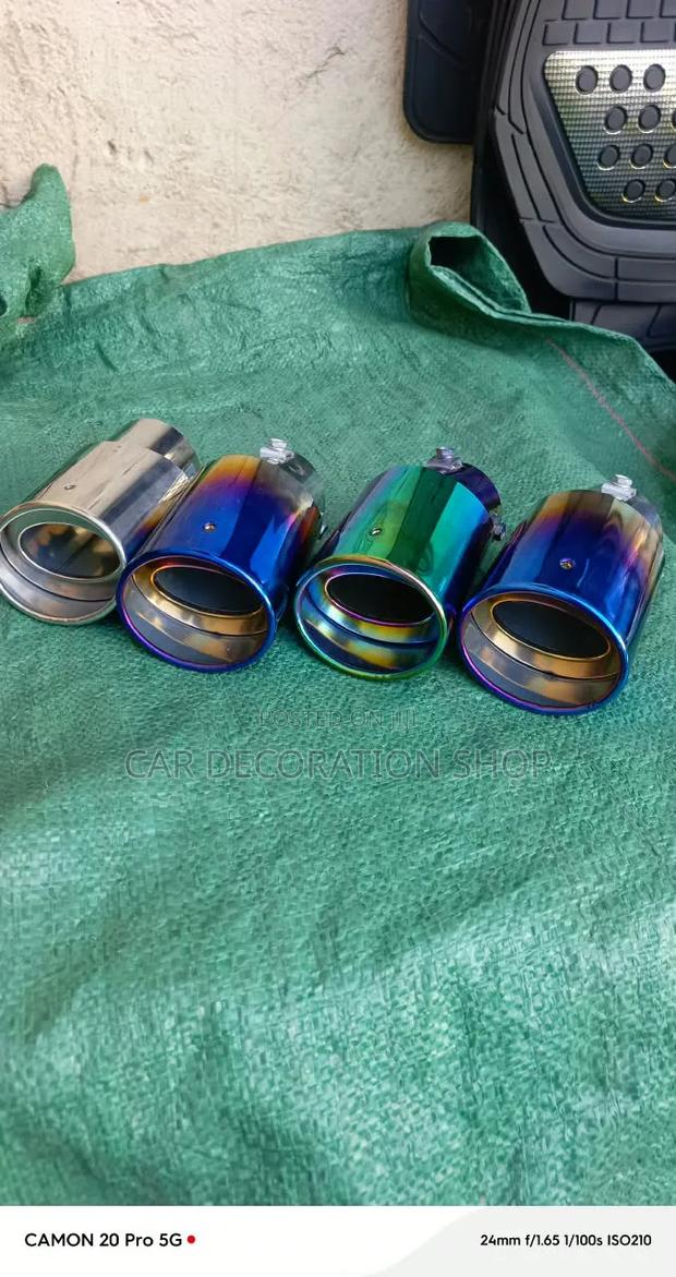 Generic Single 2.5" Car Modification Tailpipe - main view