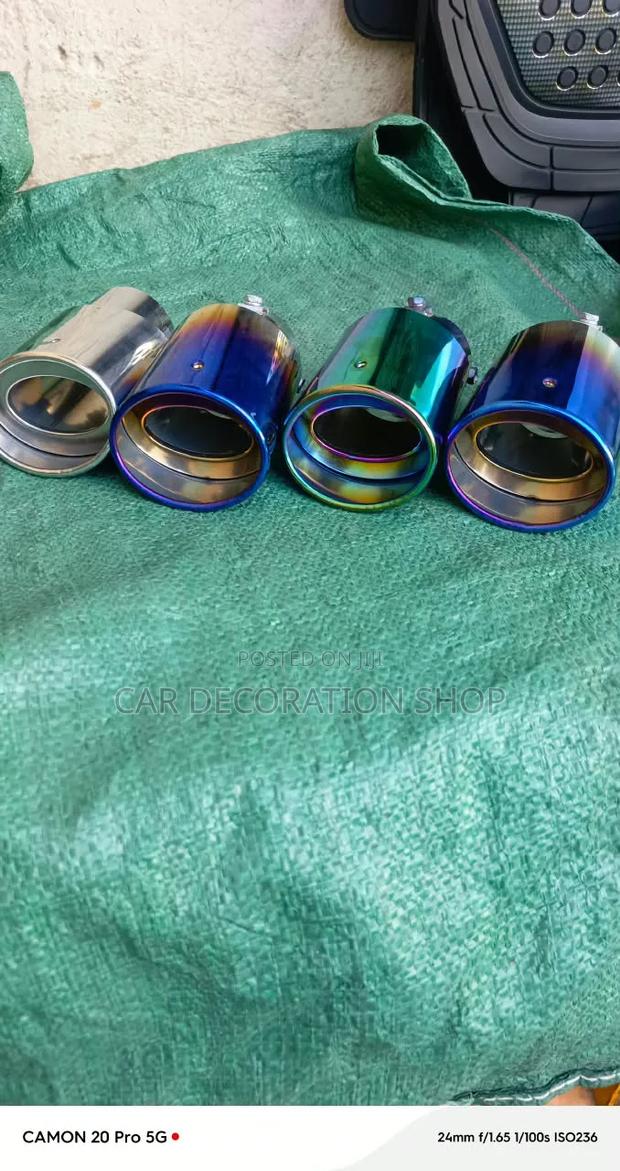 Generic Single 2.5" Car Modification Tailpipe - thumbnail 2