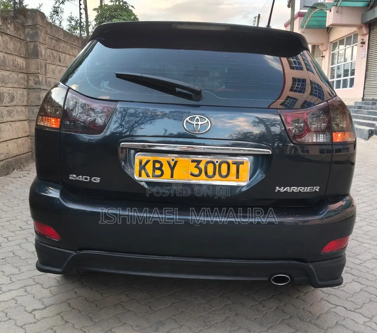Toyota Harrier 240G 2007 Black