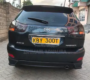 Toyota Harrier 240G 2007 Black