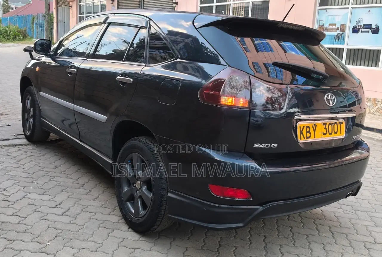 Toyota Harrier 240G 2007 Black