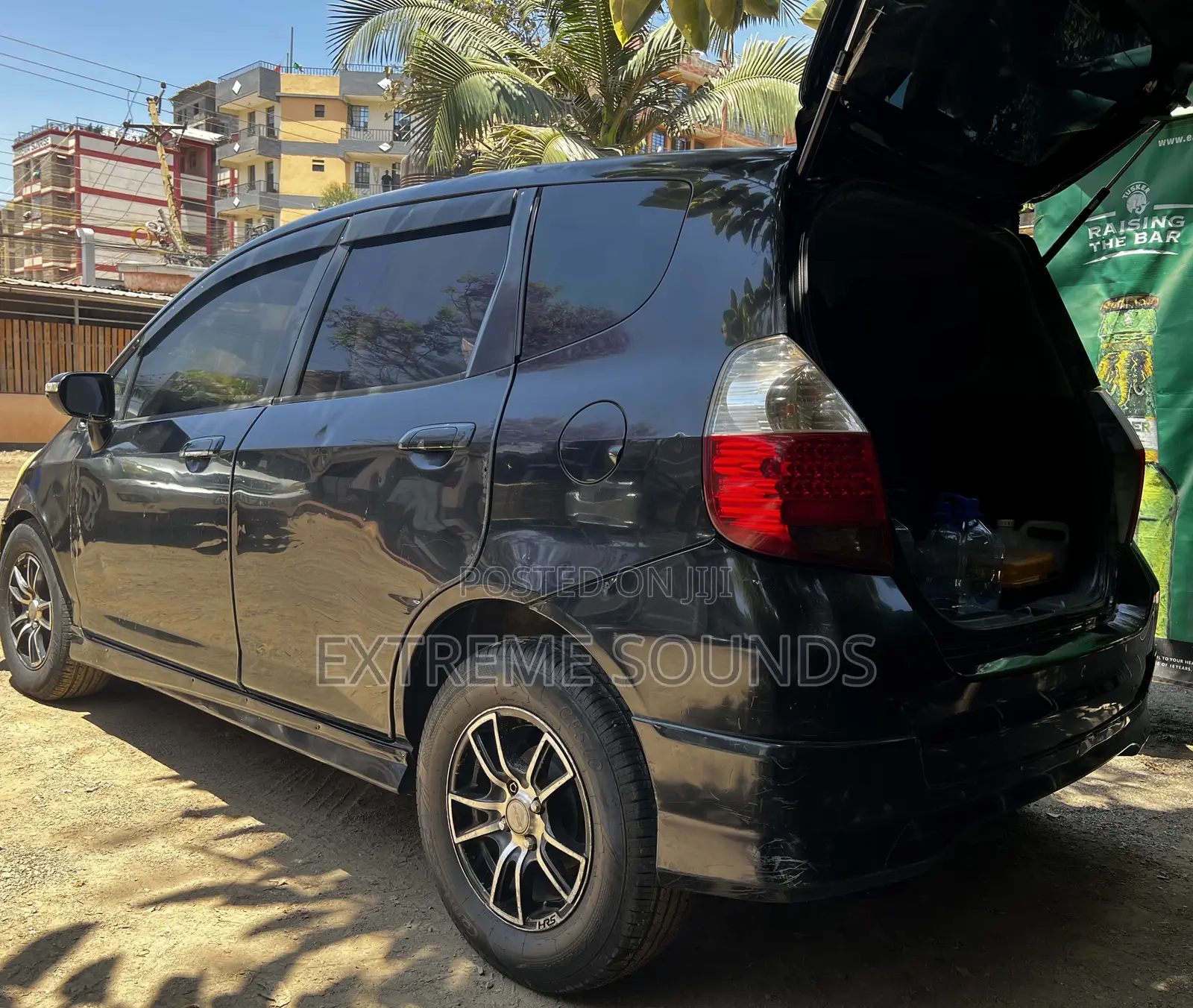 Honda Fit 2007 Black