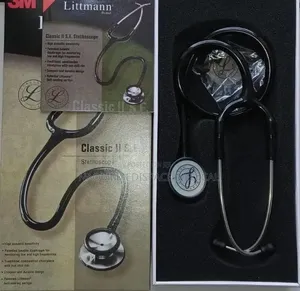 Adults Black Littman Classic Ii Stethoscope