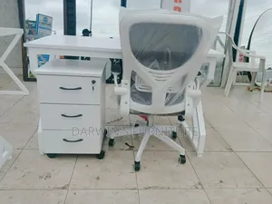 Metallic Table, 8000, Movable Drowers 7000, Orthopedic Chair 12000