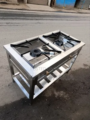 Restaurants Two Burner Stainless Steel Burner Stove