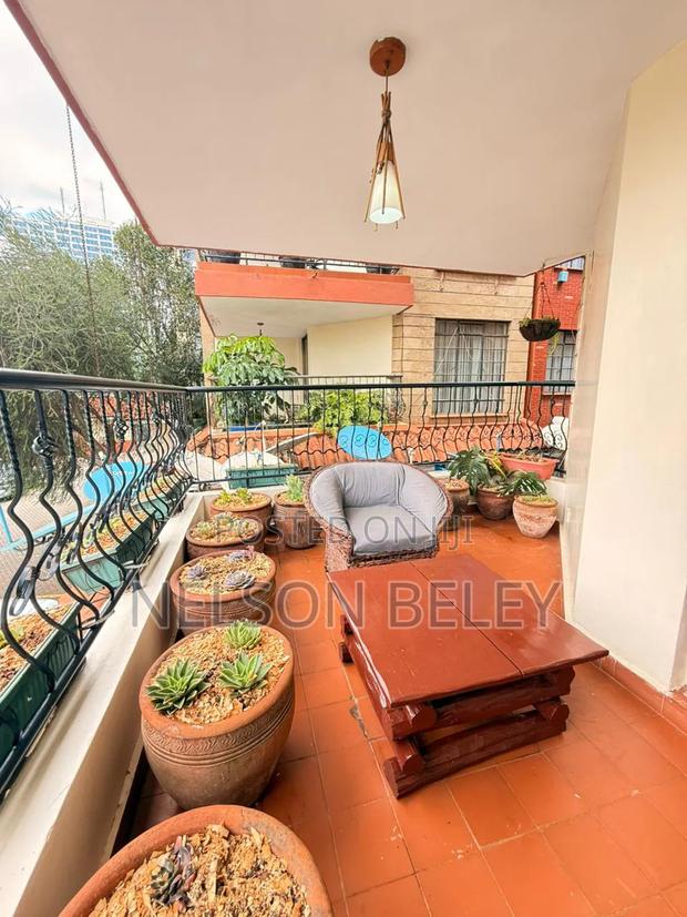 Furnished 3bdrm House in Kilimani, State House Area for rent
