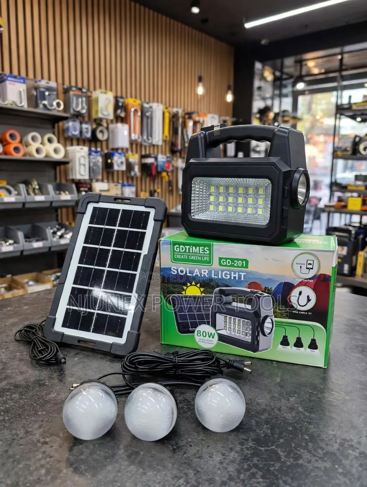 GDTIMES GD-201 Solar Light System