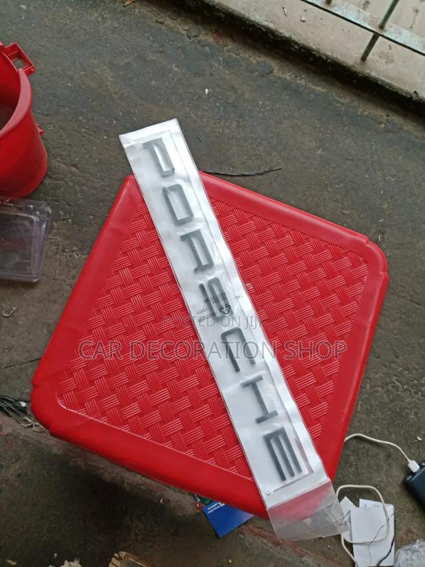 PORSCHE Replacement Letter Script Emblem for Rear Trunk /Tailgate - thumbnail 2