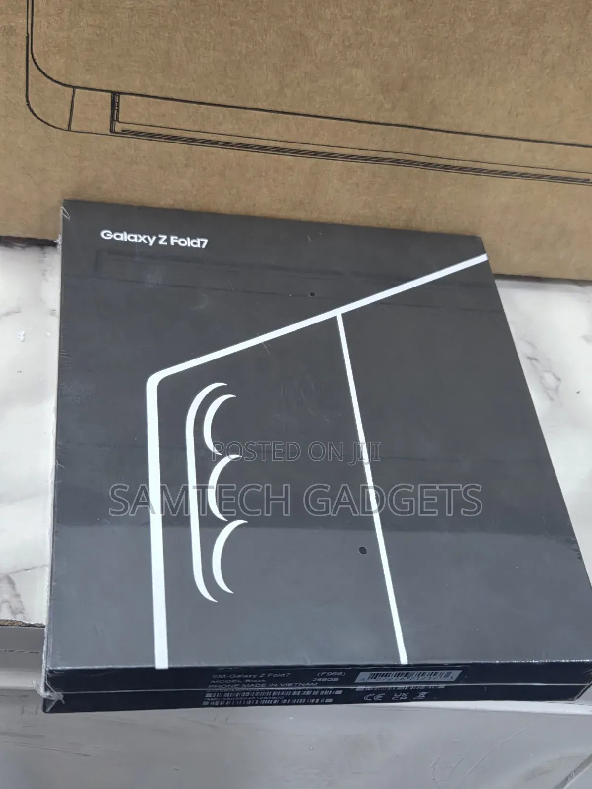New Samsung Galaxy Z Fold7 256 GB Black