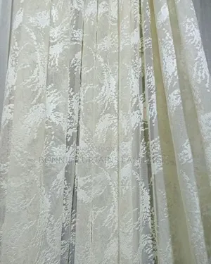 Cream Sheers and White With Hooks
