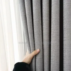 Burnt Orange and Gray Curtains for Rings