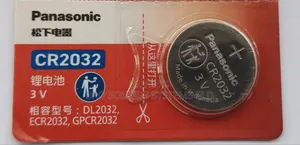 Panasonic Lithium Battery Cr 2032 for Car Remotes / Gadgets