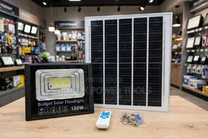 Budget Solar Floodlight 100W System Complete