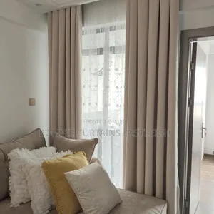 Light Cream Curtains and Sheers for Hooks