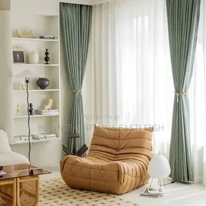 SKY Blue High Quality Curtains for Bedrooms