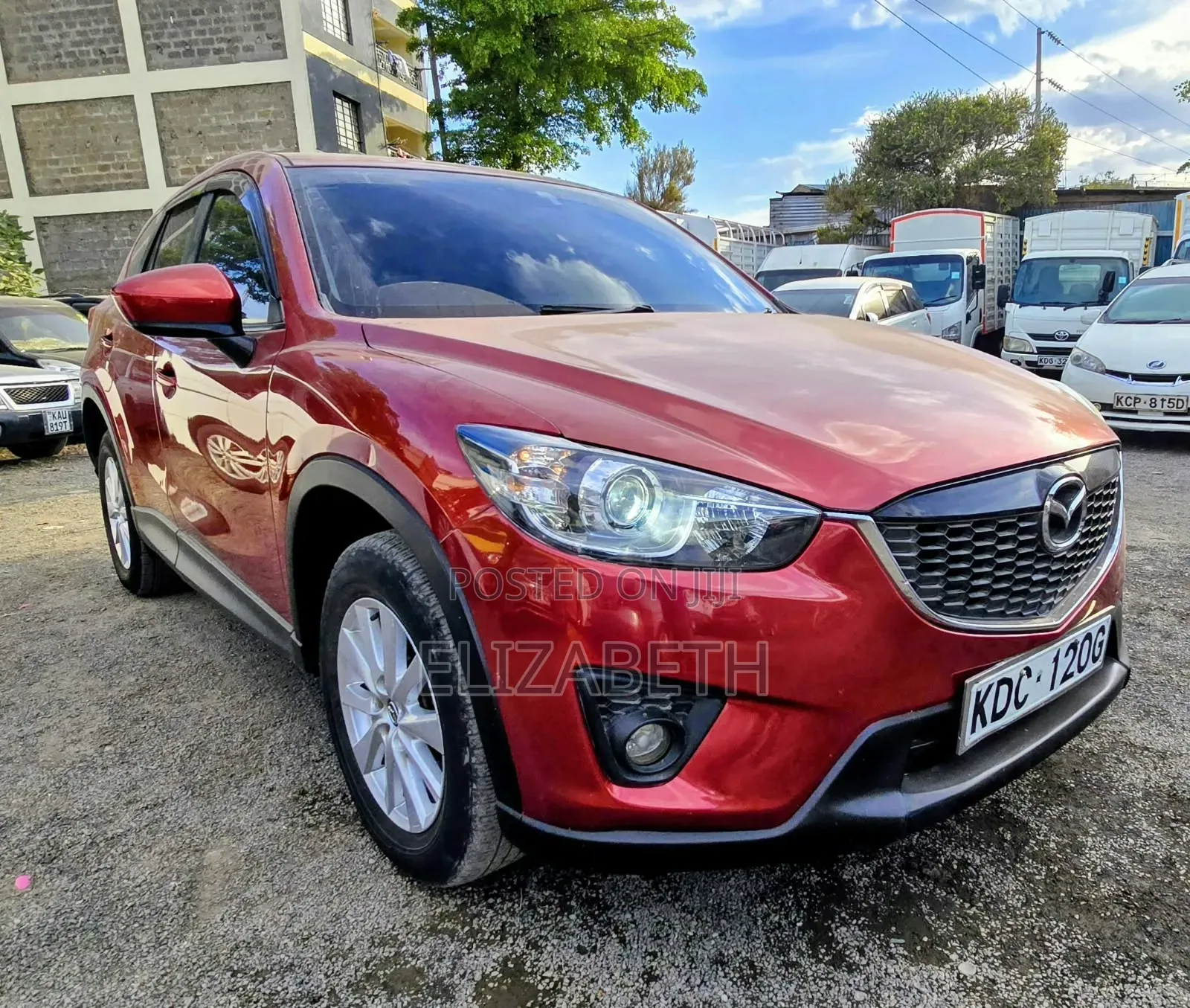 Mazda CX-5 2014 Red