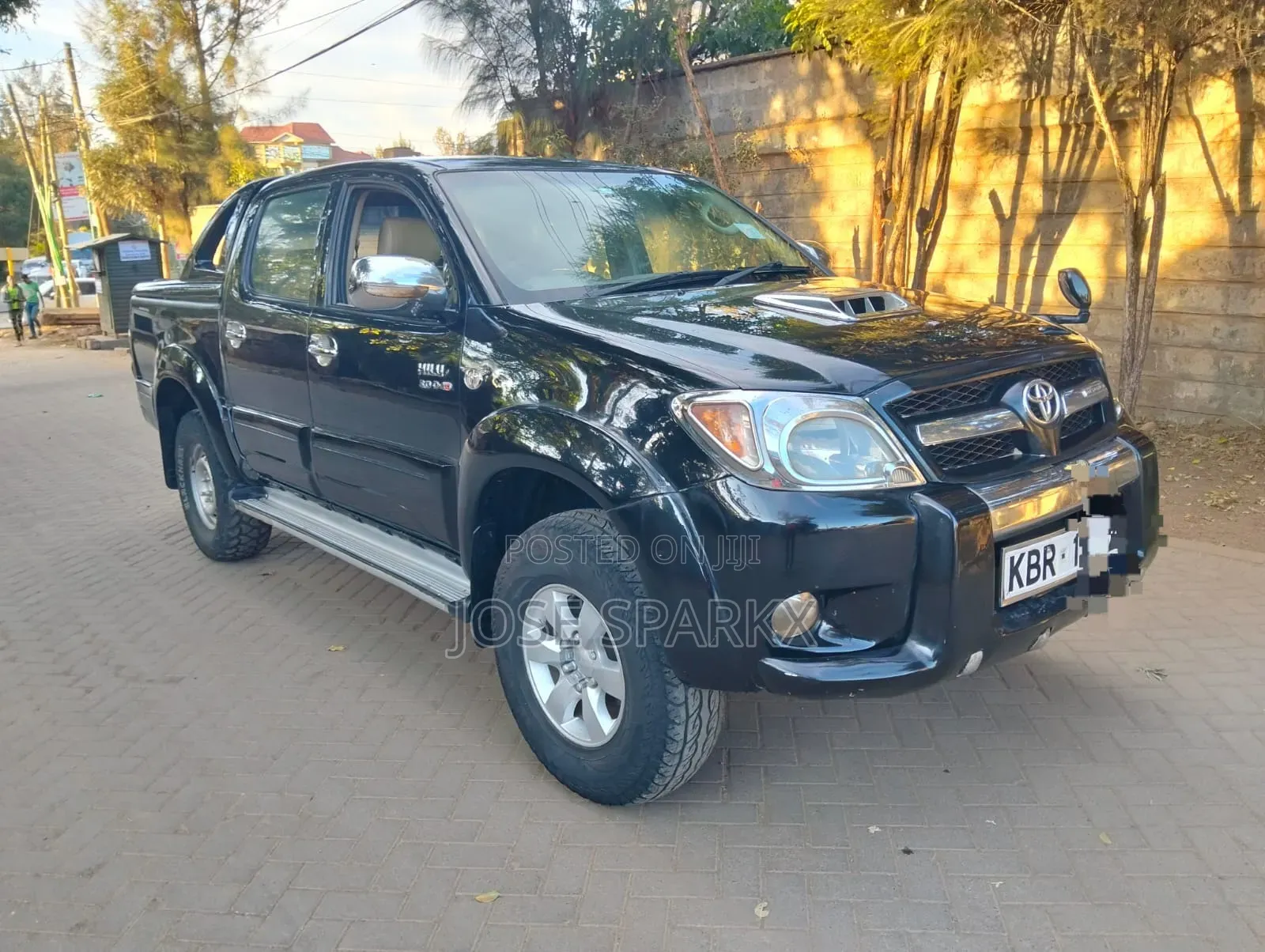 Toyota Hilux 2.5 Cab 2005 Black
