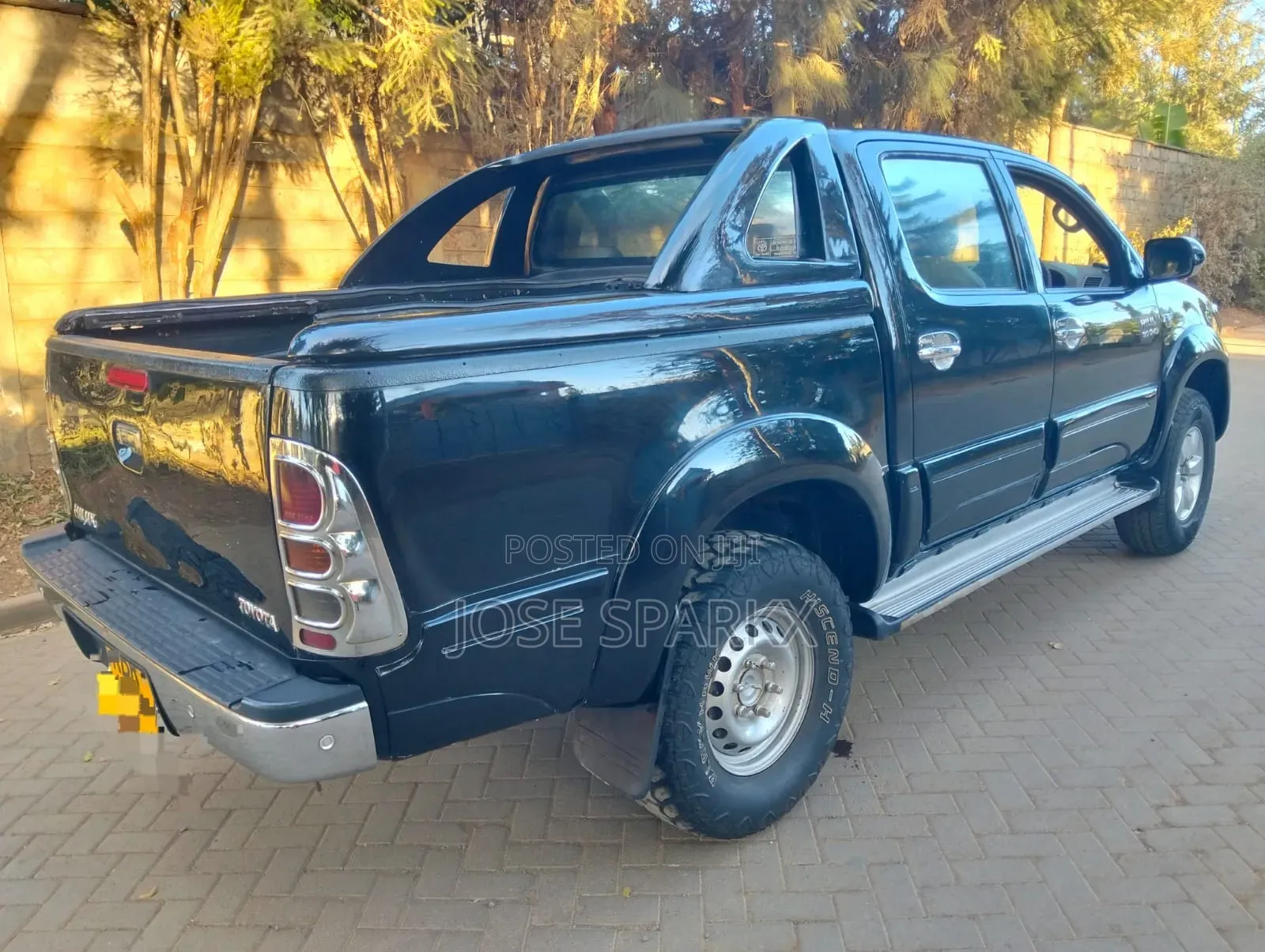 Toyota Hilux 2.5 Cab 2005 Black