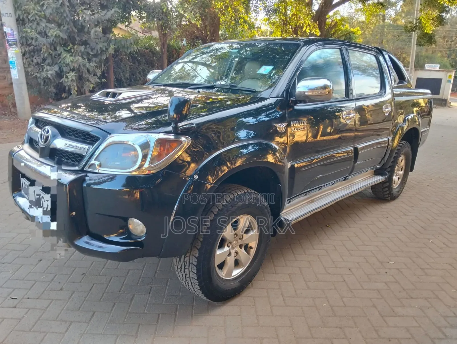 Toyota Hilux 2.5 Cab 2005 Black