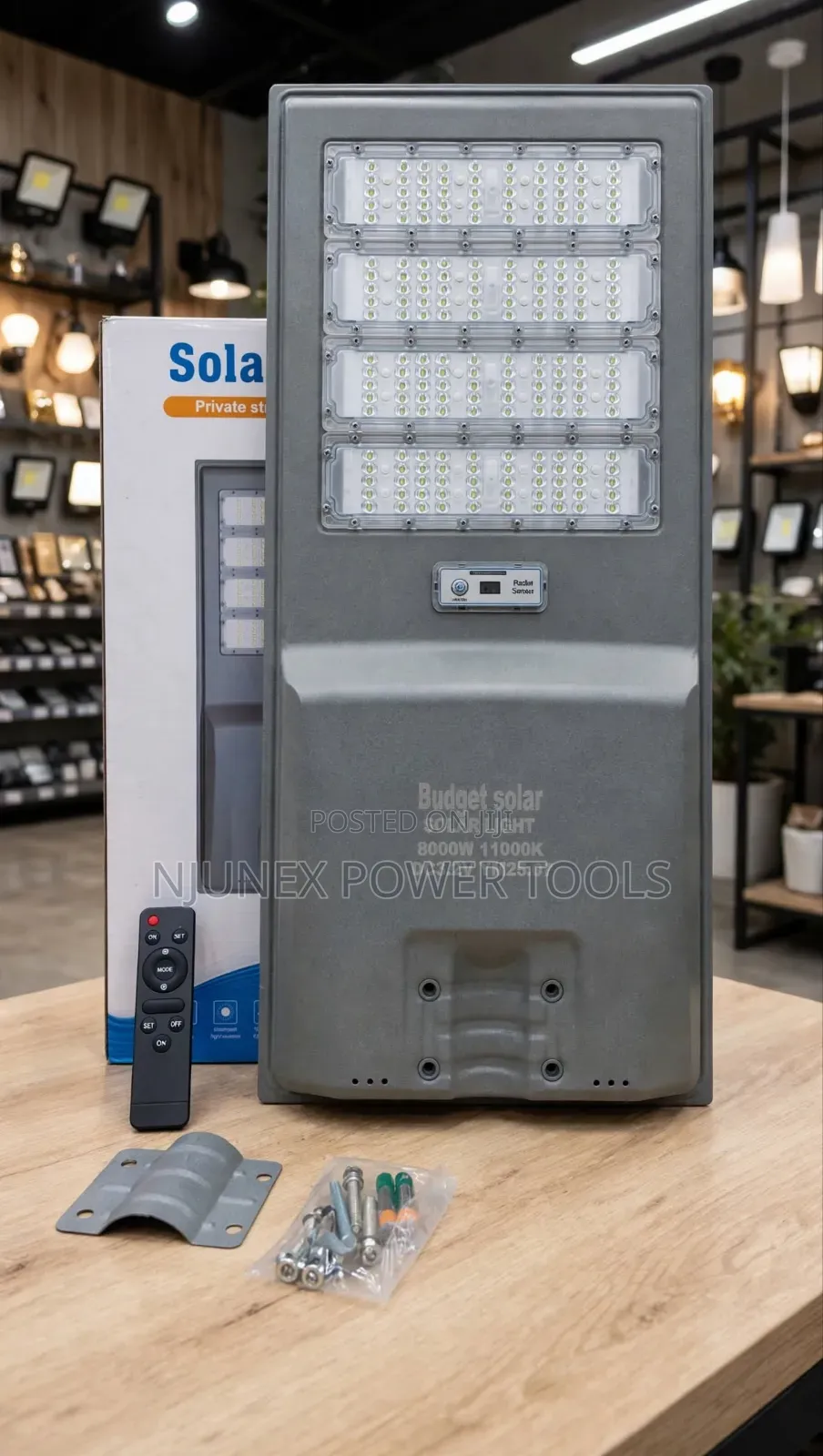 Budget Solar 8000W Solar Street Light,