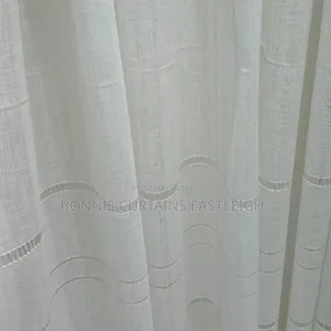 Cream and Off White Sheers With Rings