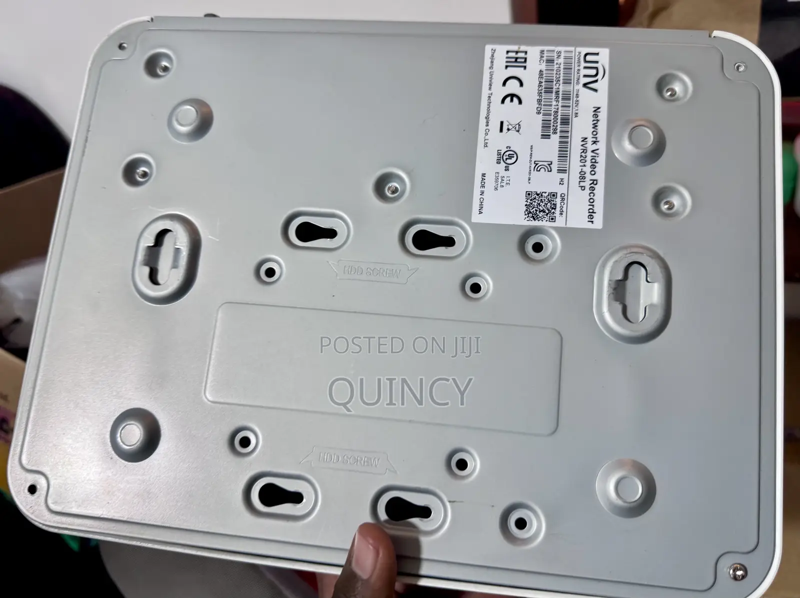 Uniview UNV NVR201-08LP 8-Channel PoE NVR