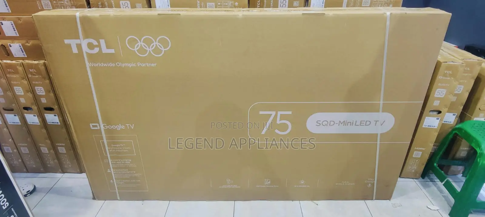 TCL 75 Inch 75c8l Mini Led 4k Google TV