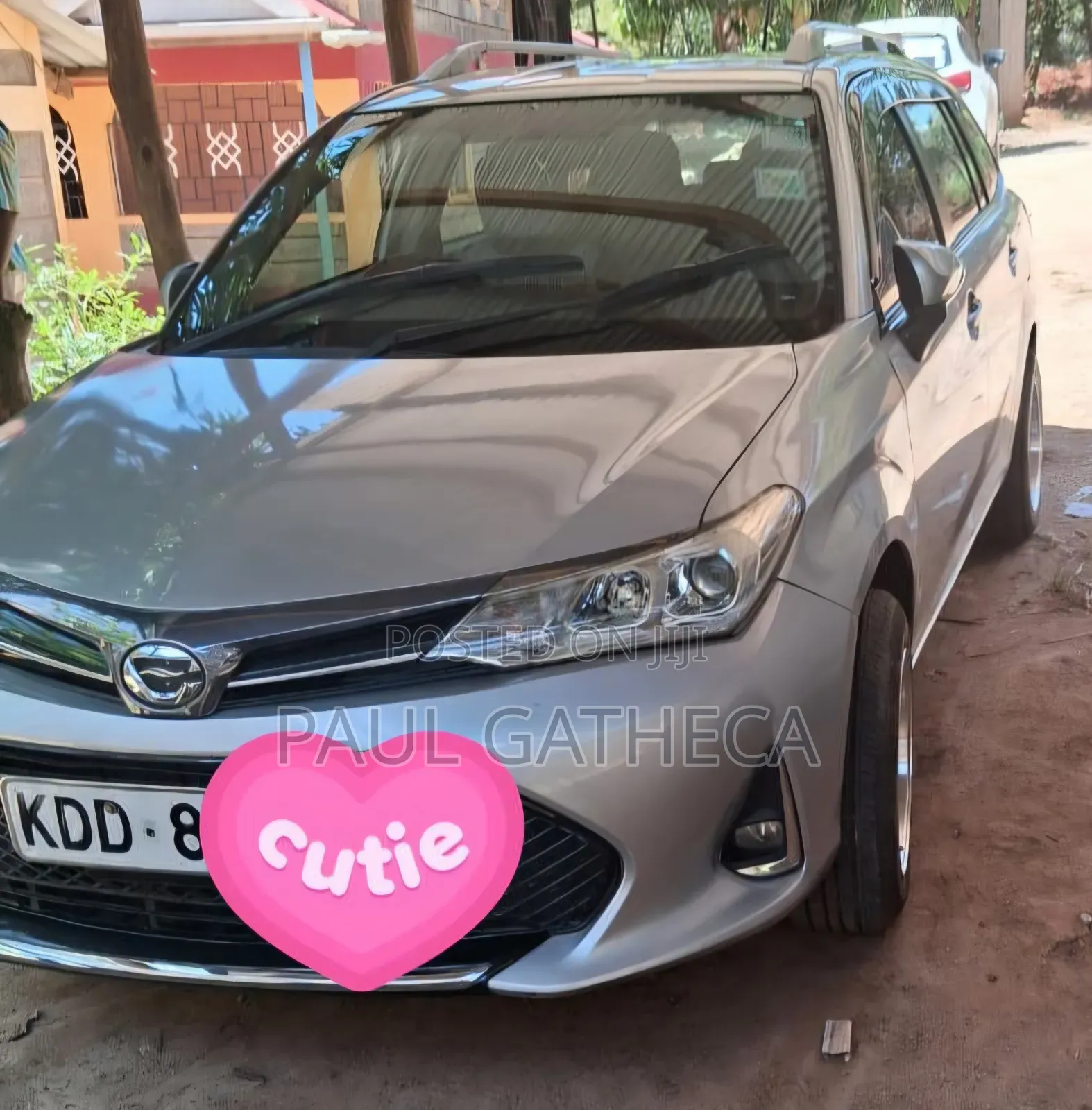 Toyota Corolla Fielder 2014 Silver
