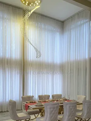 Gold Sheers and White With Hooks