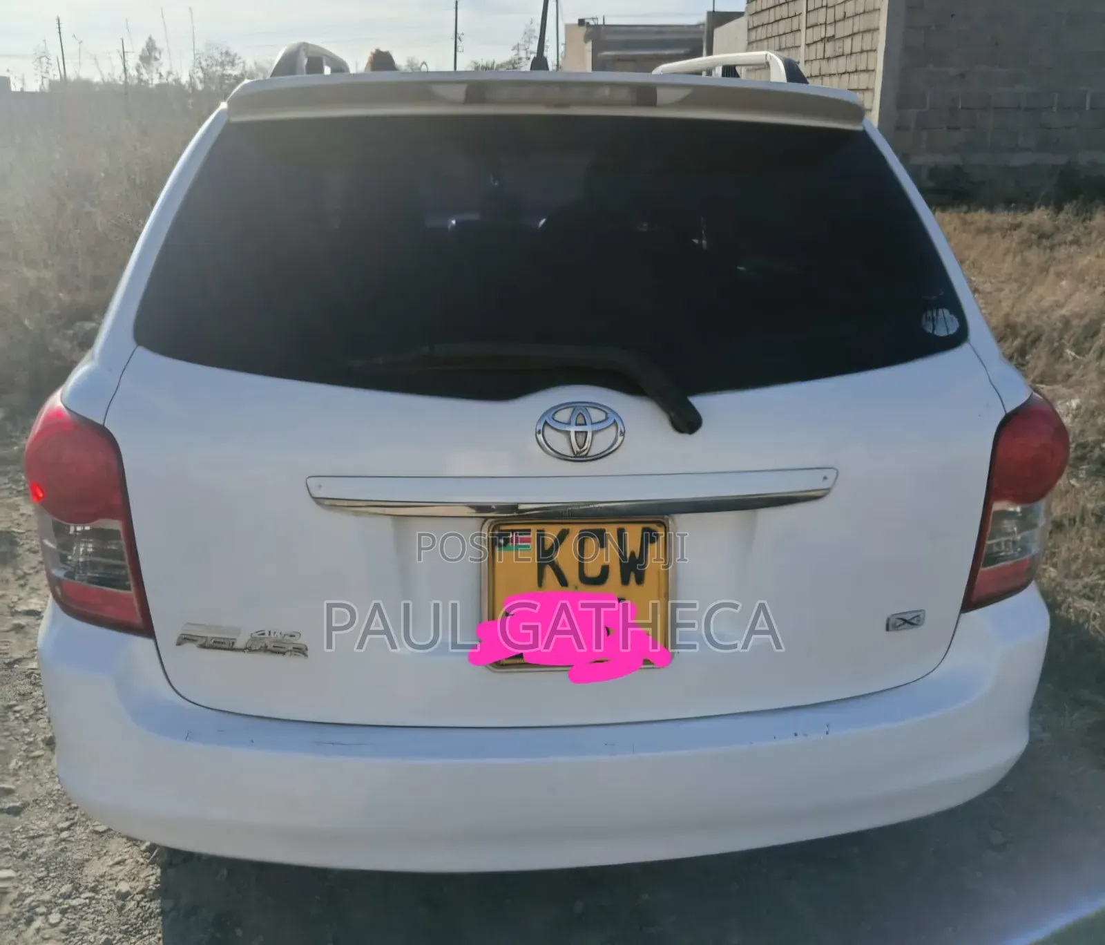 Toyota Corolla Fielder 2013 White